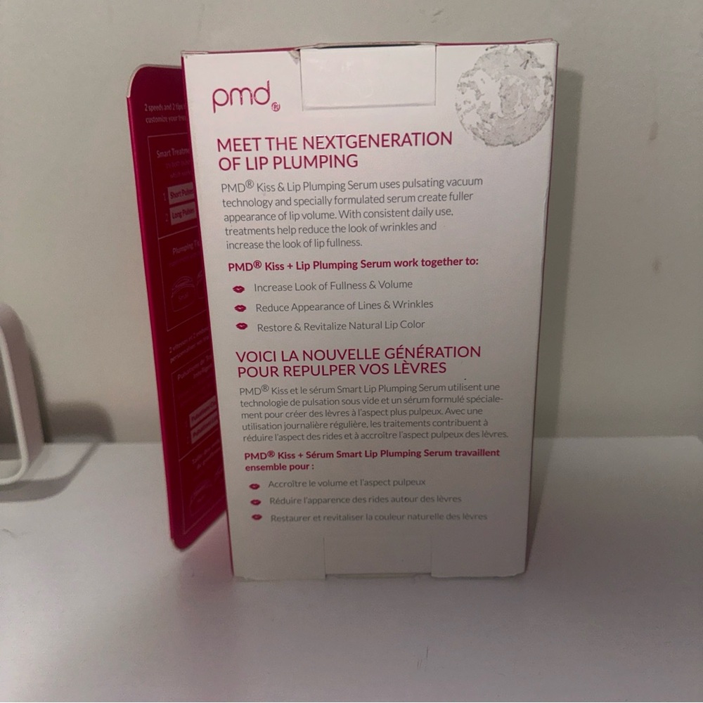 PMD Kiss Lip Plumping System - White & Bright Pink - Picture 4 of 6
